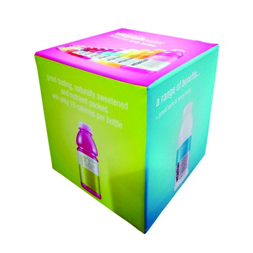 Fabric Tube Display - Cube