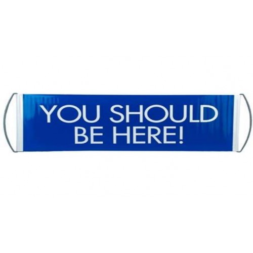 Retractable Hand Banner